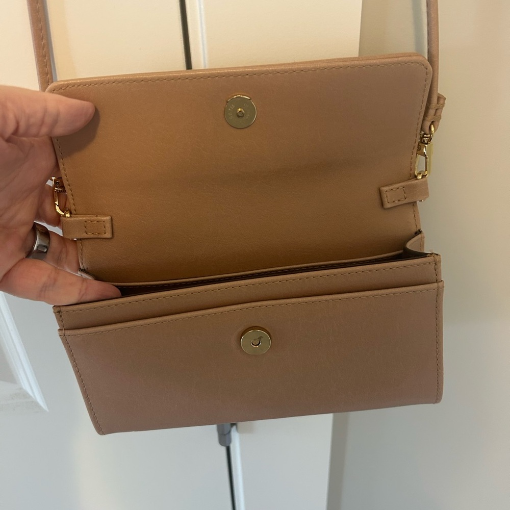 Matt & Nat Beige Crossbody Bag - Picture 4 of 4